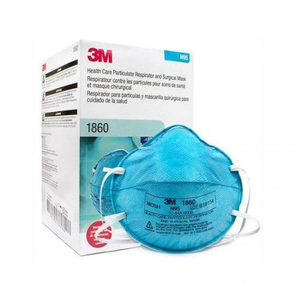 3M Particulate Respirator and Surgical Mask - Size Small - 20 Pack